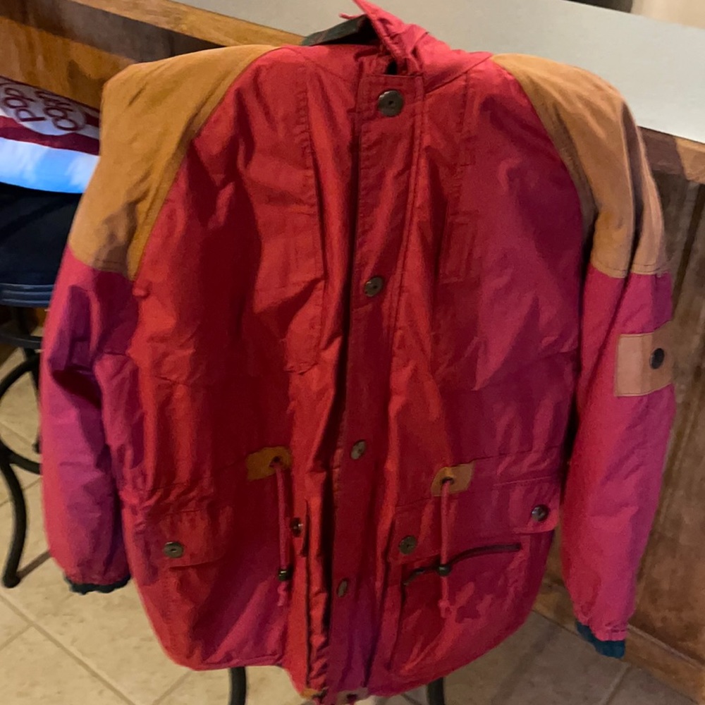 Mens hooded winter coat